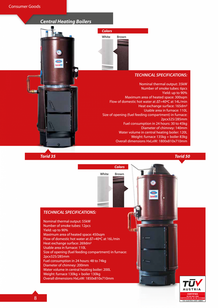 Pagina 8-Catalog Eltim - Bunuri de larg consum  Catalog, brosura Engleza 