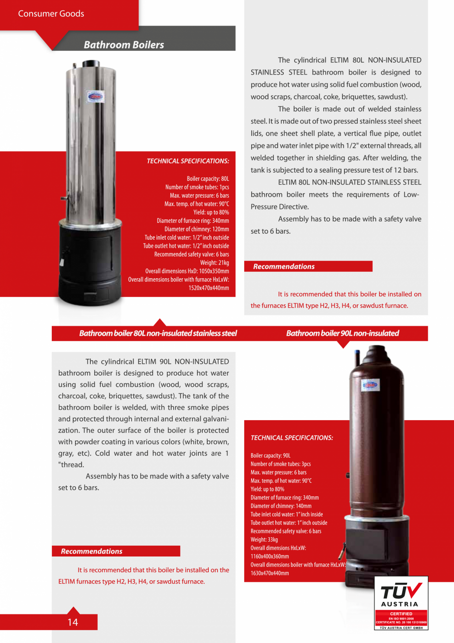 Pagina 14-Catalog Eltim - Bunuri de larg consum  Catalog, brosura Engleza 