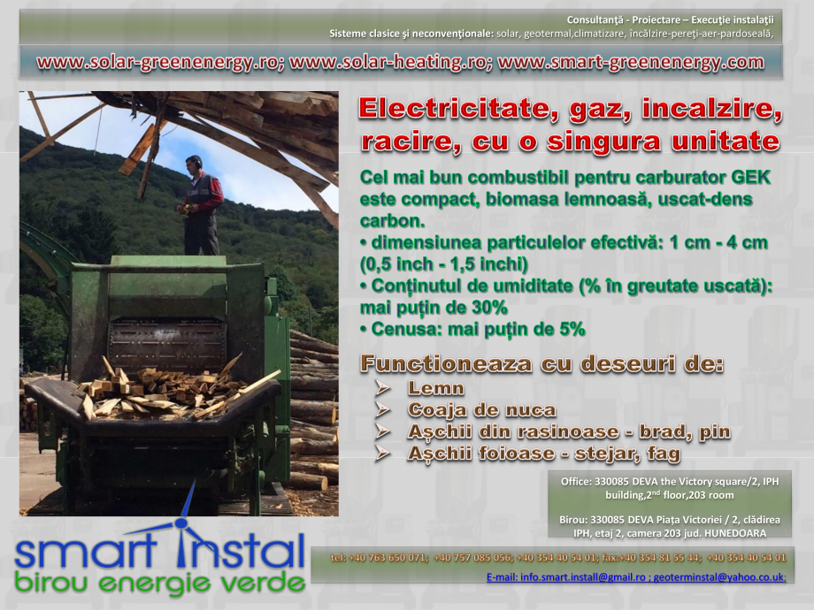 Pagina 4 - Brosura - Cogenerare din Biomasa SMART INSTAL Cogenerare Biomasa Catalog, brosura Romana ...