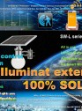 Iluminat exterior 100% SOLAR cu control prin conexiune Bluetooth
