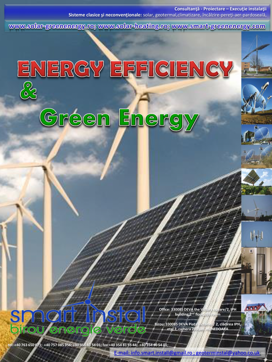 Pagina 1-Incalzire - racire 100% SOLAR - Preturi SMART INSTAL Catalog, brosura Romana Consultanţă -...