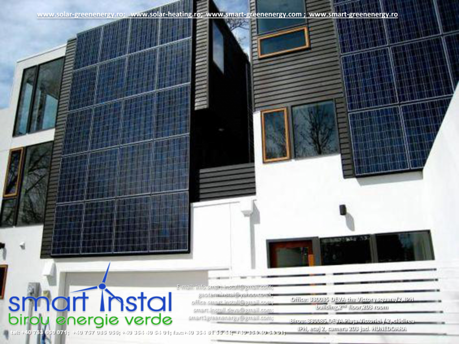 Pagina 6 - Modele Montaj PHOTOVOLTAICE Fatade-Acoperis SMART INSTAL Catalog, brosura Romana ța...