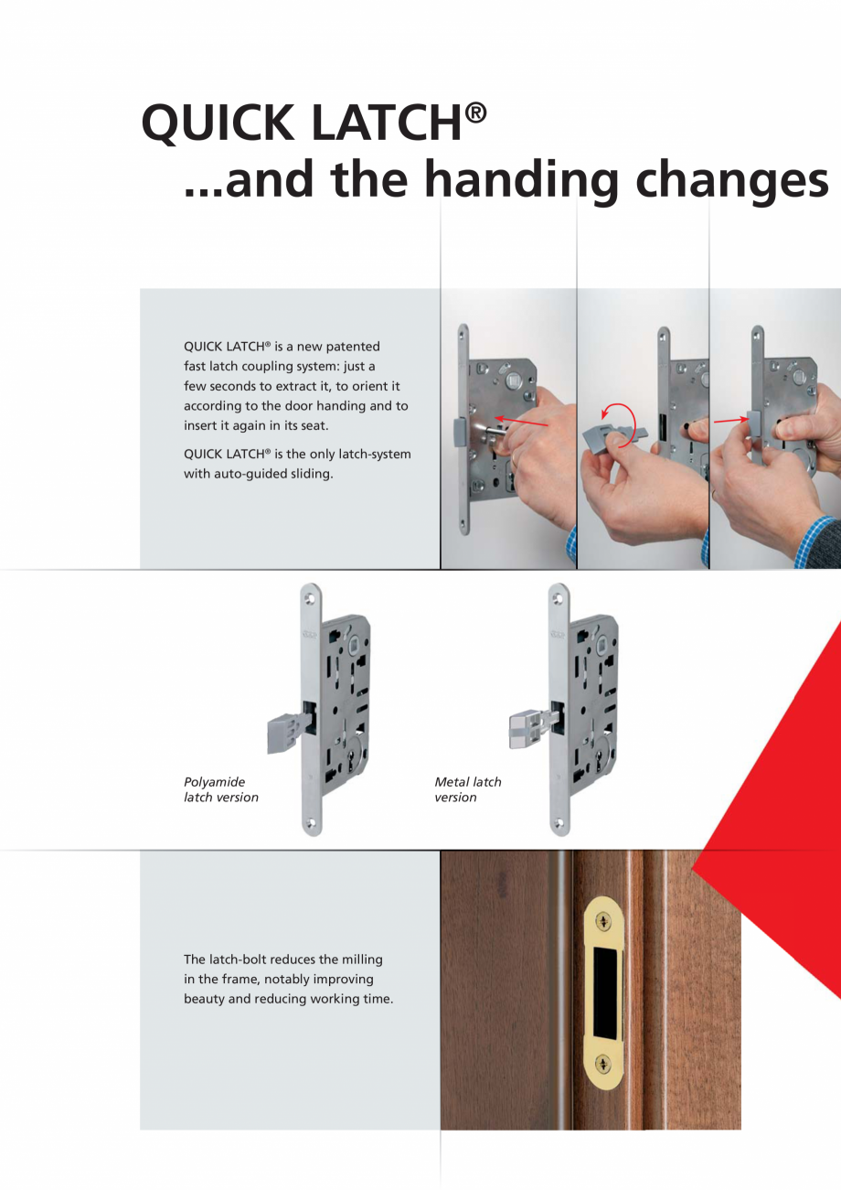 Pagina 6-Broasca usi silentioasa - Pliant AGB Mediana Evolution Catalog, brosura Engleza 