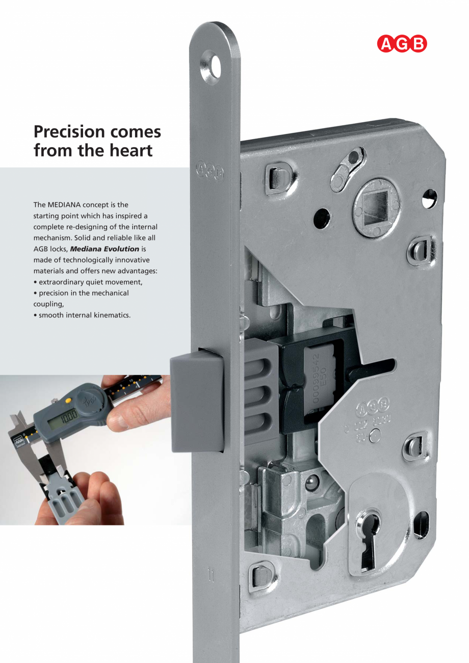 Pagina 9-Broasca usi silentioasa - Pliant AGB Mediana Evolution Catalog, brosura Engleza 