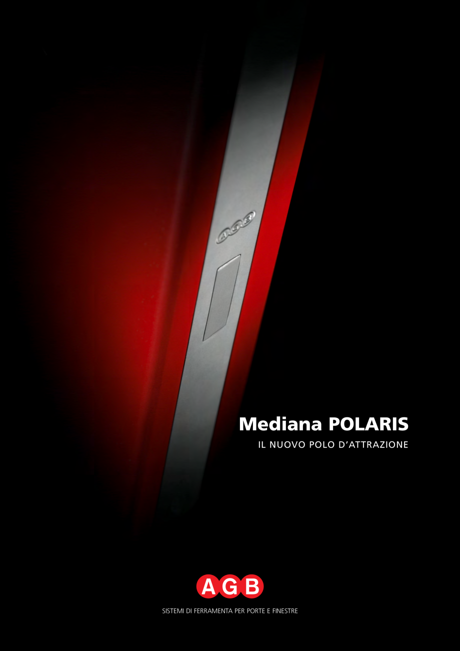 Pagina 1-Broasca usi magnetica - Pliant AGB Mediana Polaris Catalog, brosura Italiana Mediana POLARIS
IL...