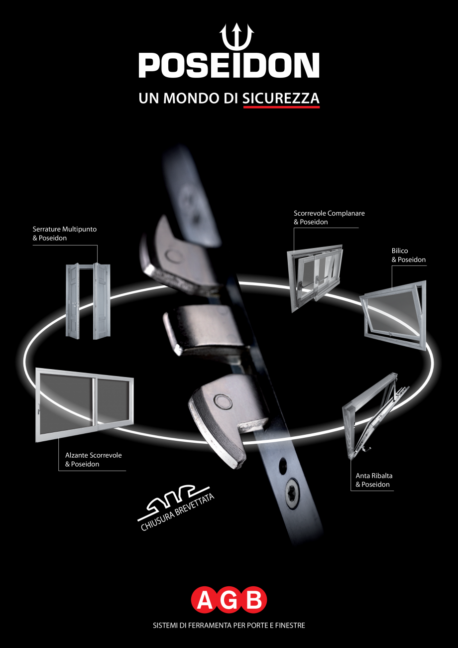 Pagina 1-Broasca de inalta siguranta antiefractie AGB Poseidon T Catalog, brosura Italiana UN MONDO DI...