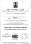 Certificat ISO 9001 DEVENTER