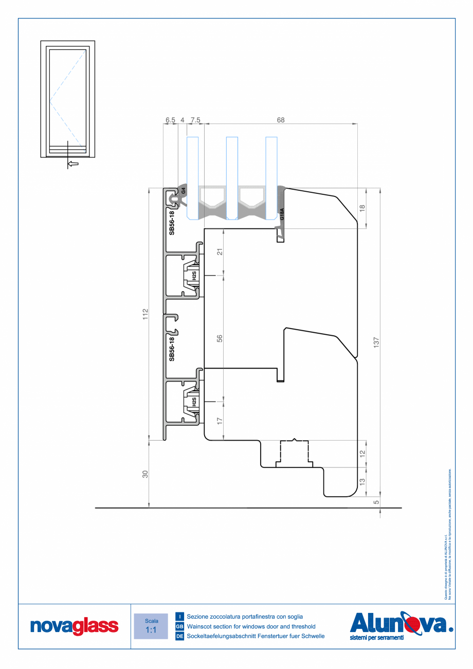 Pagina 6-Ferestre din lemn placate cu aluminiu Alunova NovaGlass Fisa tehnica 
