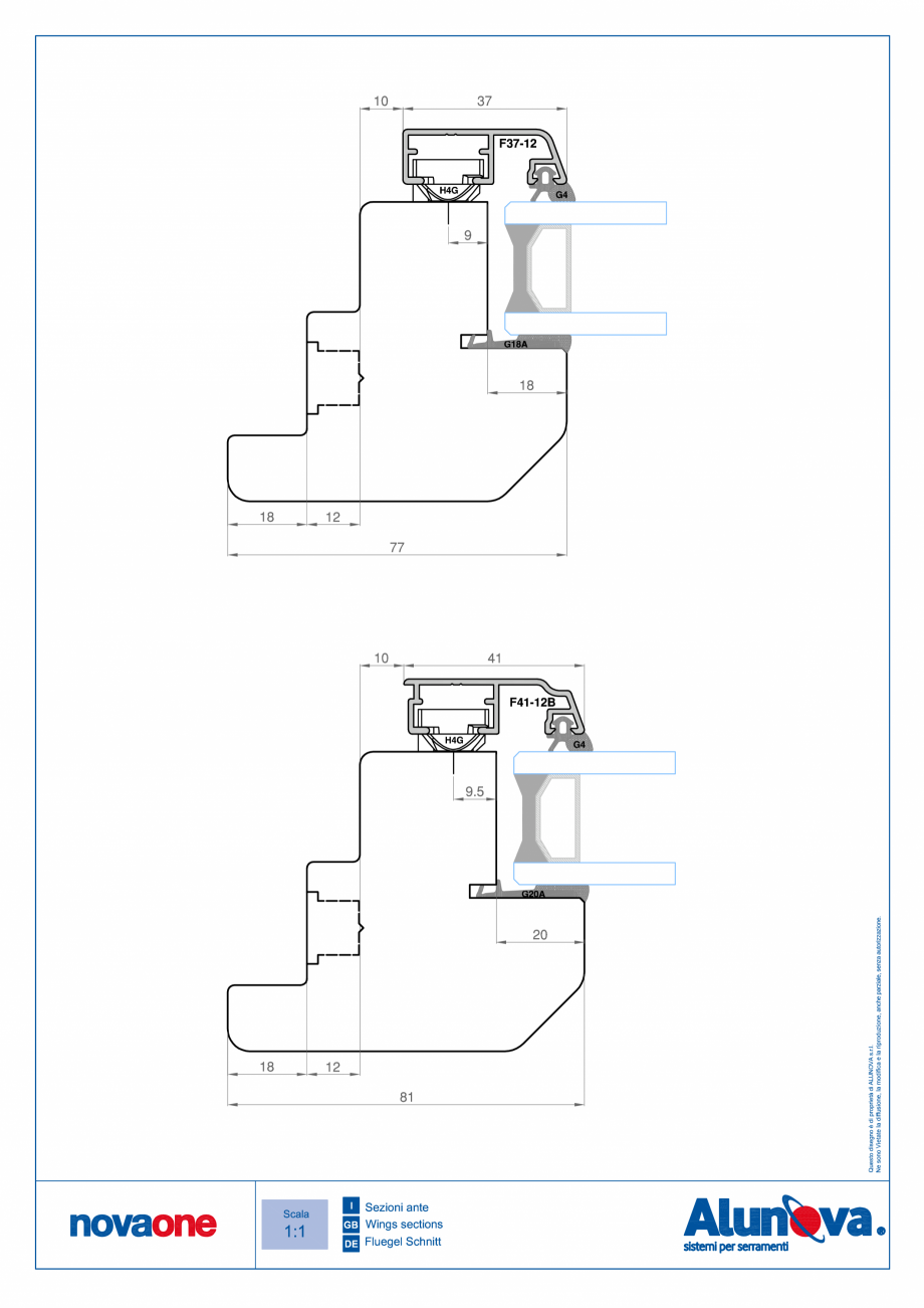 Pagina 7-Ferestre din lemn placate cu aluminiu Alunova NovaOne Fisa tehnica 