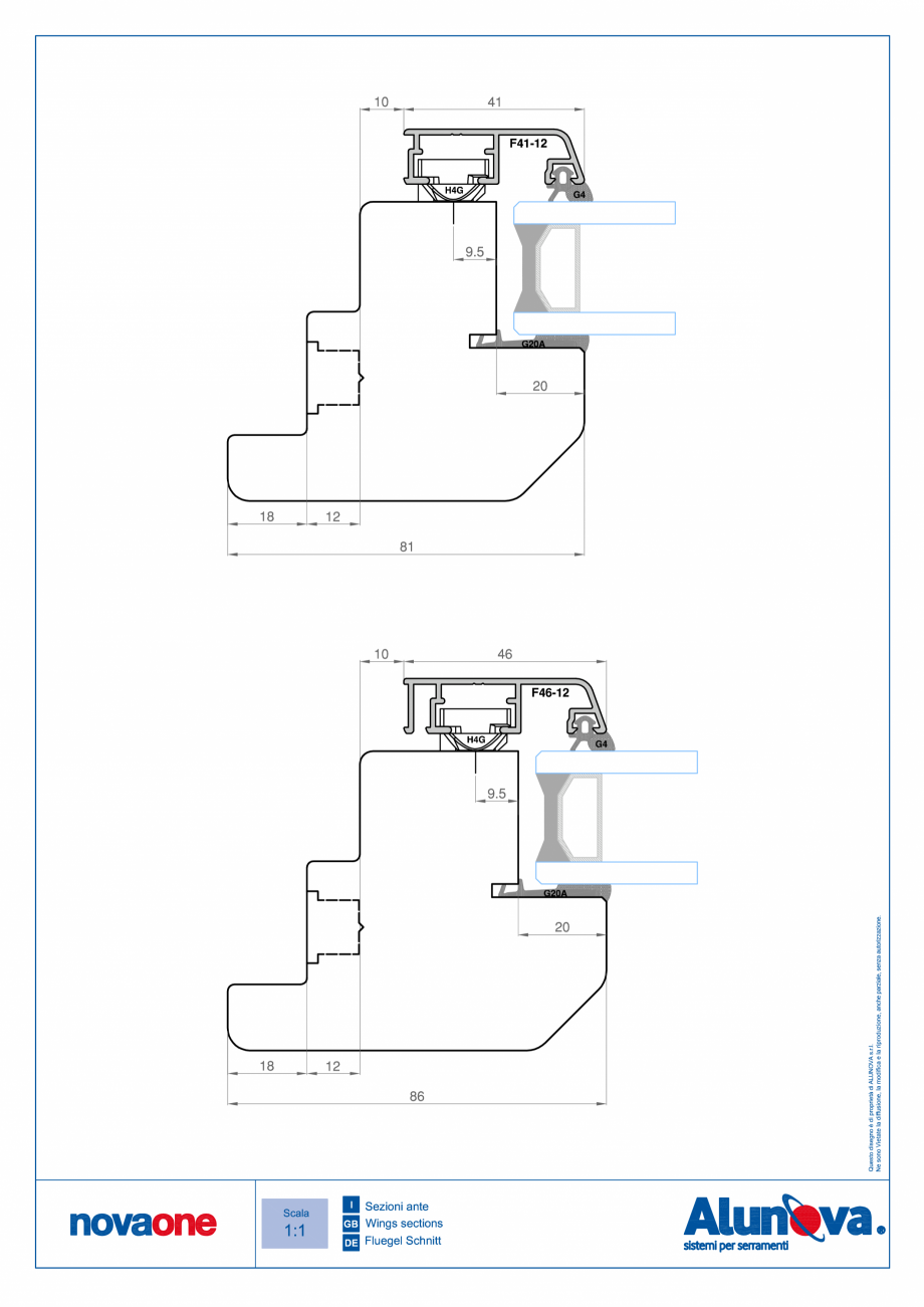 Pagina 8-Ferestre din lemn placate cu aluminiu Alunova NovaOne Fisa tehnica 