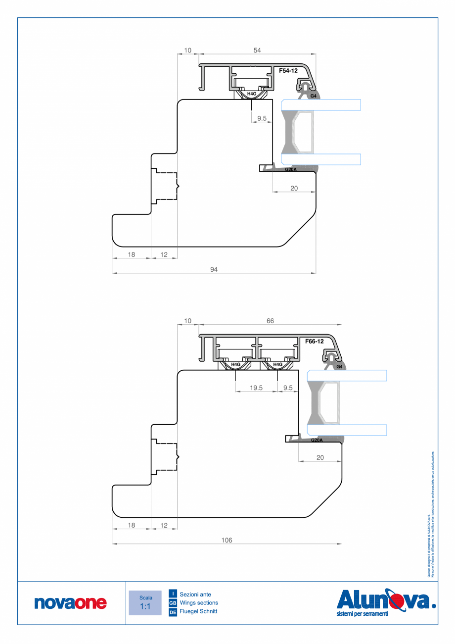 Pagina 9-Ferestre din lemn placate cu aluminiu Alunova NovaOne Fisa tehnica 