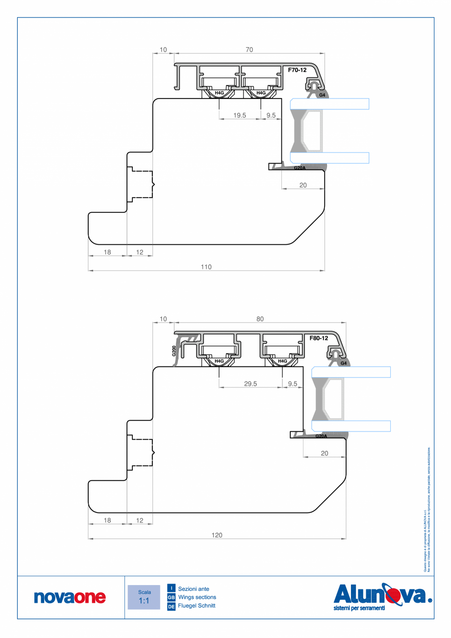 Pagina 10-Ferestre din lemn placate cu aluminiu Alunova NovaOne Fisa tehnica 