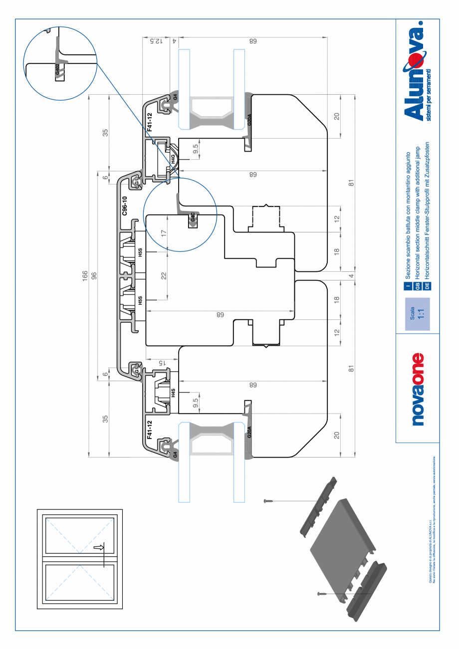 Pagina 15-Ferestre din lemn placate cu aluminiu Alunova NovaOne Fisa tehnica 