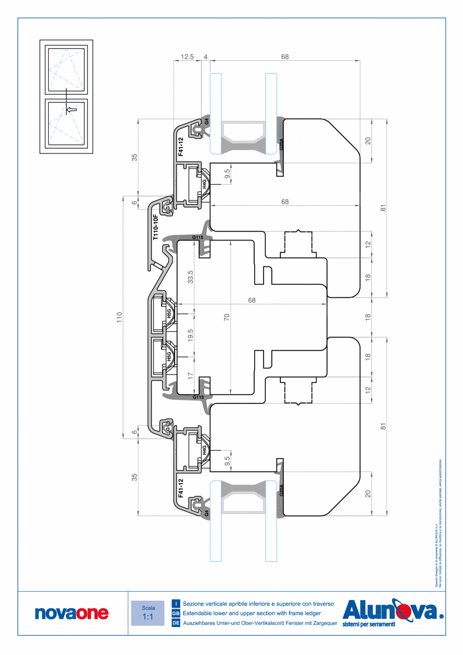 Pagina 24-Ferestre din lemn placate cu aluminiu Alunova NovaOne Fisa tehnica 