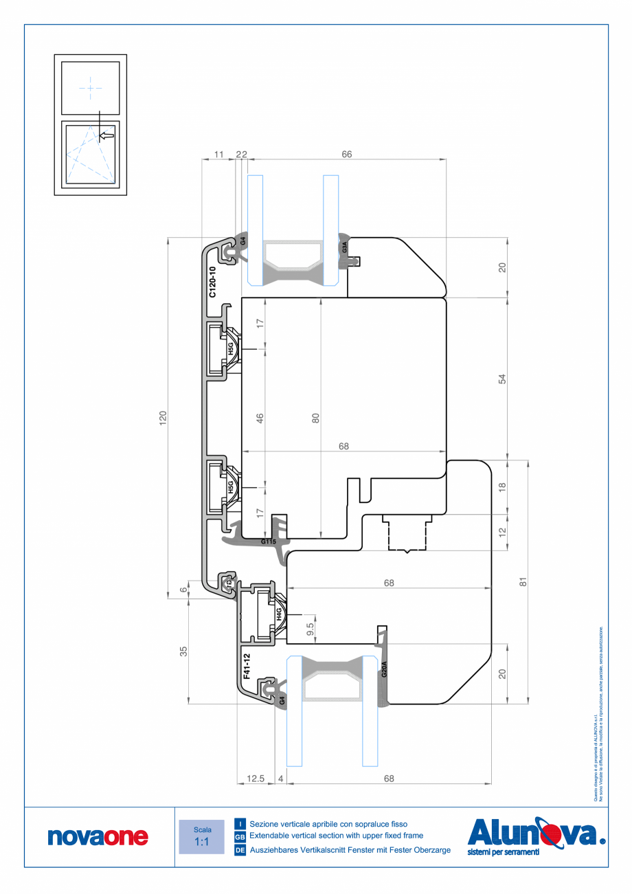 Pagina 29-Ferestre din lemn placate cu aluminiu Alunova NovaOne Fisa tehnica 