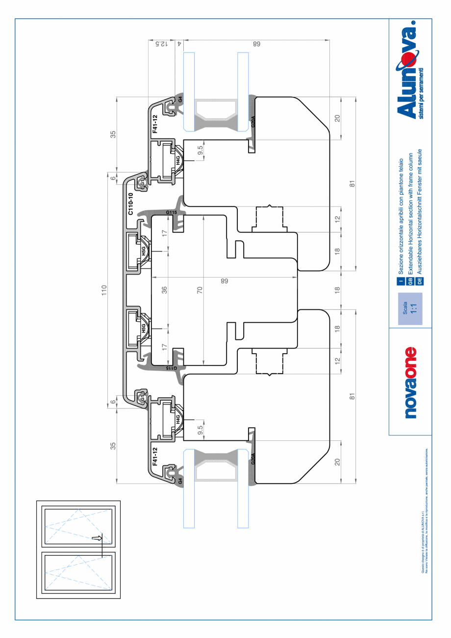 Pagina 30-Ferestre din lemn placate cu aluminiu Alunova NovaOne Fisa tehnica 