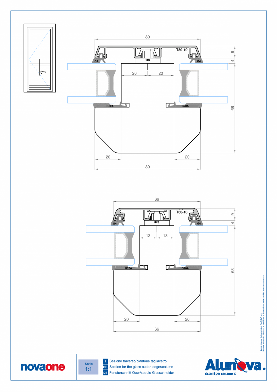 Pagina 35-Ferestre din lemn placate cu aluminiu Alunova NovaOne Fisa tehnica 
