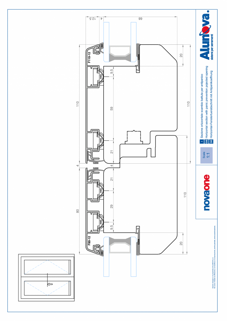 Pagina 41-Ferestre din lemn placate cu aluminiu Alunova NovaOne Fisa tehnica 