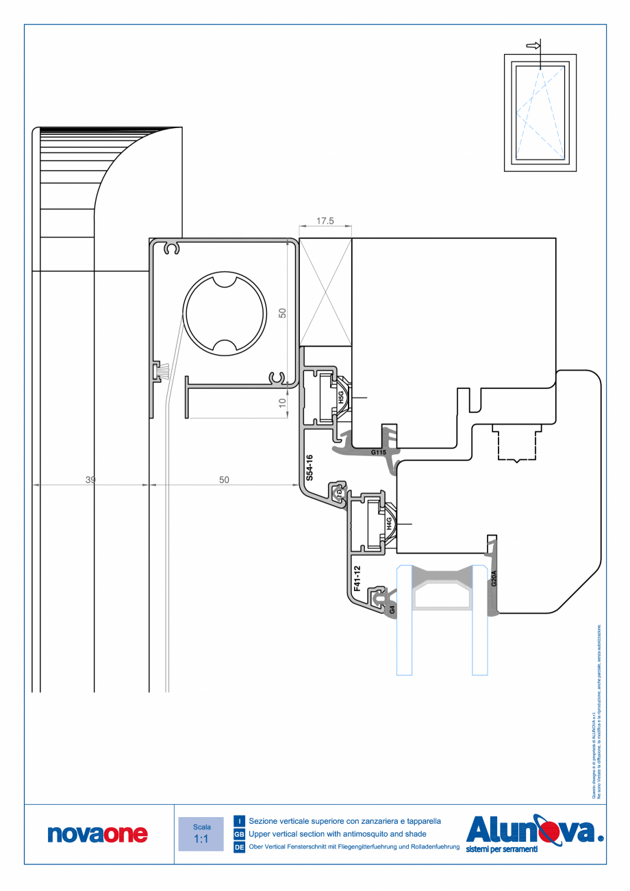 Pagina 45-Ferestre din lemn placate cu aluminiu Alunova NovaOne Fisa tehnica 
