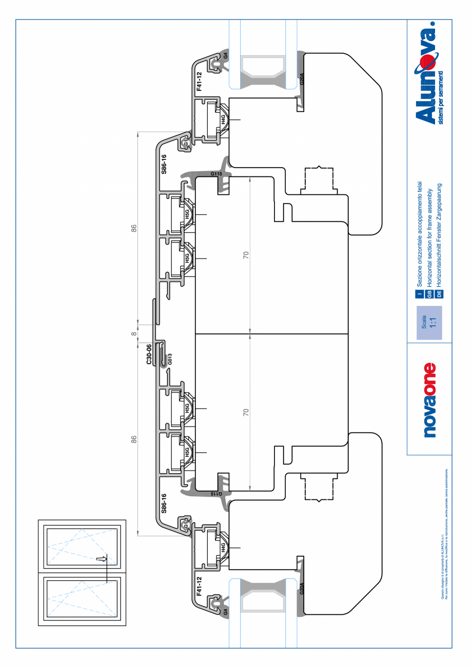 Pagina 47-Ferestre din lemn placate cu aluminiu Alunova NovaOne Fisa tehnica 