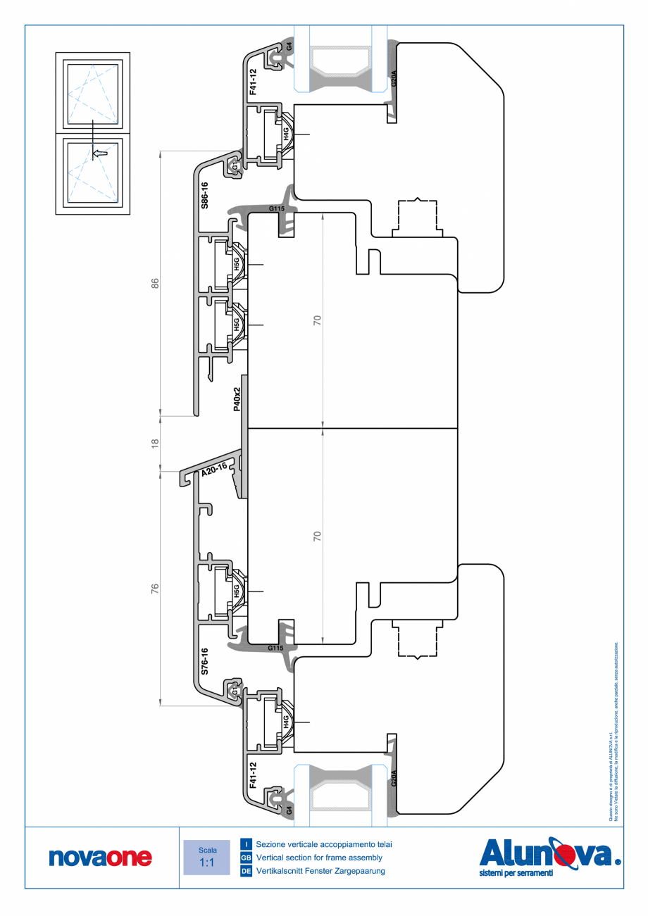 Pagina 51-Ferestre din lemn placate cu aluminiu Alunova NovaOne Fisa tehnica 