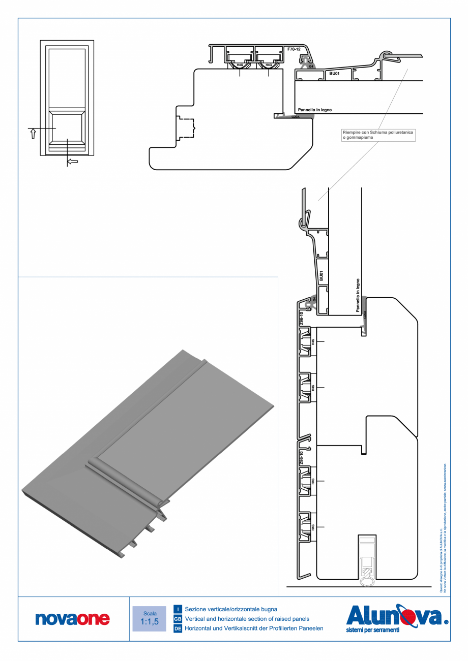 Pagina 52-Ferestre din lemn placate cu aluminiu Alunova NovaOne Fisa tehnica 