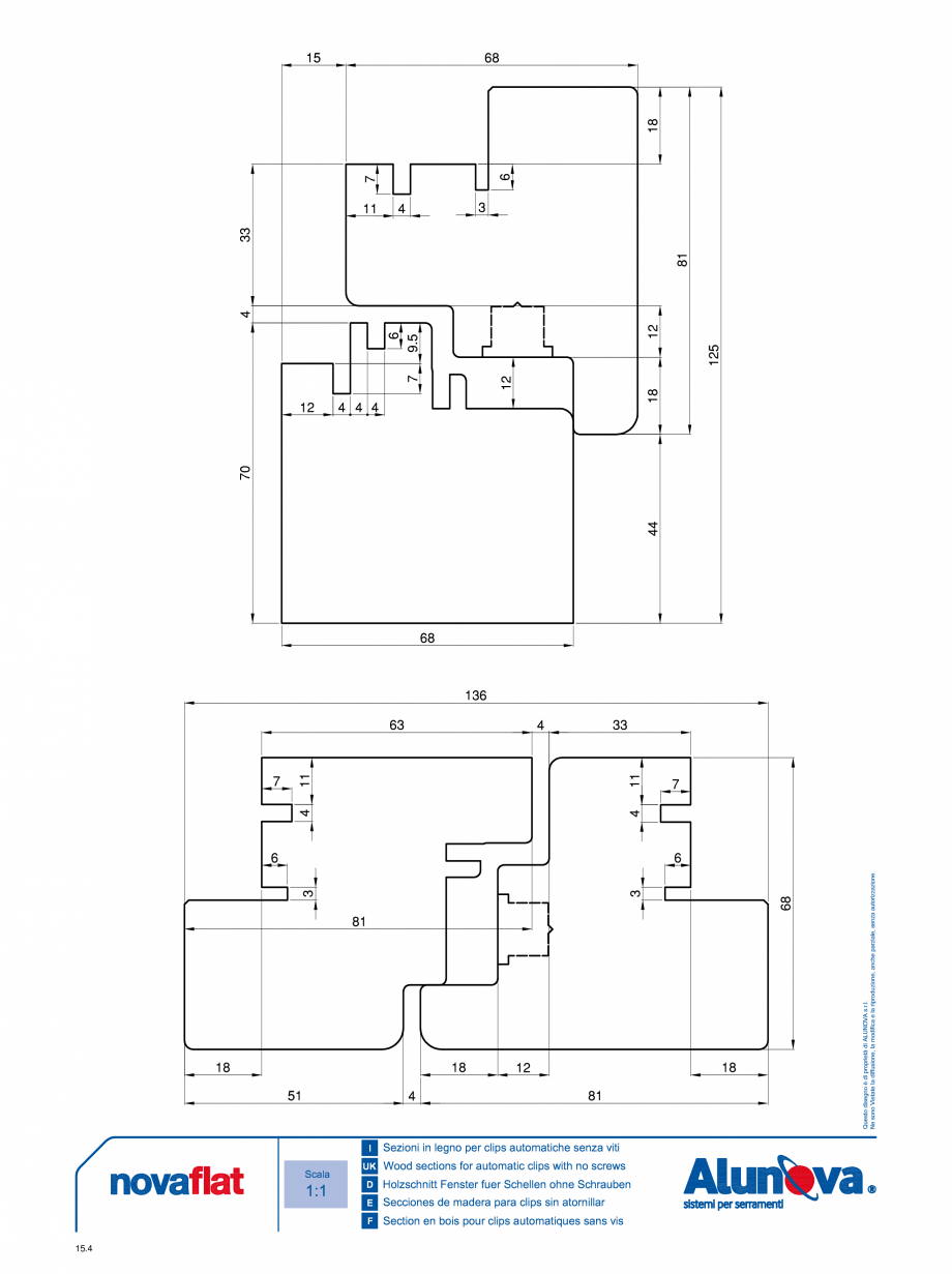 Pagina 4-Ferestre din lemn placate cu aluminiu Alunova NovaFlat Fisa tehnica 