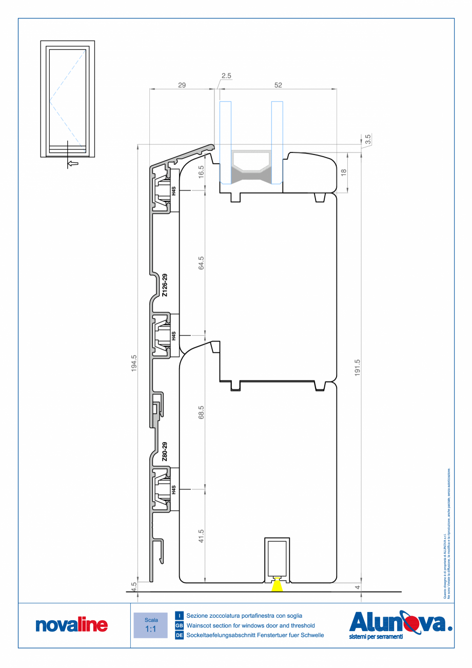 Pagina 14-Ferestre din lemn placate cu aluminiu Alunova NovaLine Fisa tehnica 