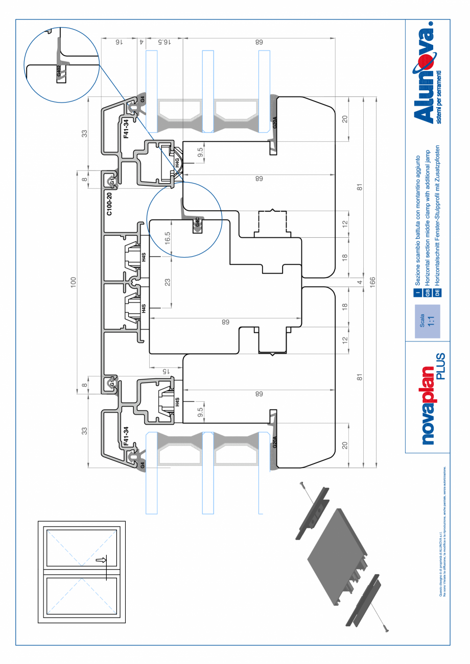 Pagina 10-Ferestre din lemn placate cu aluminiu Alunova NovaPlan Plus Fisa tehnica 