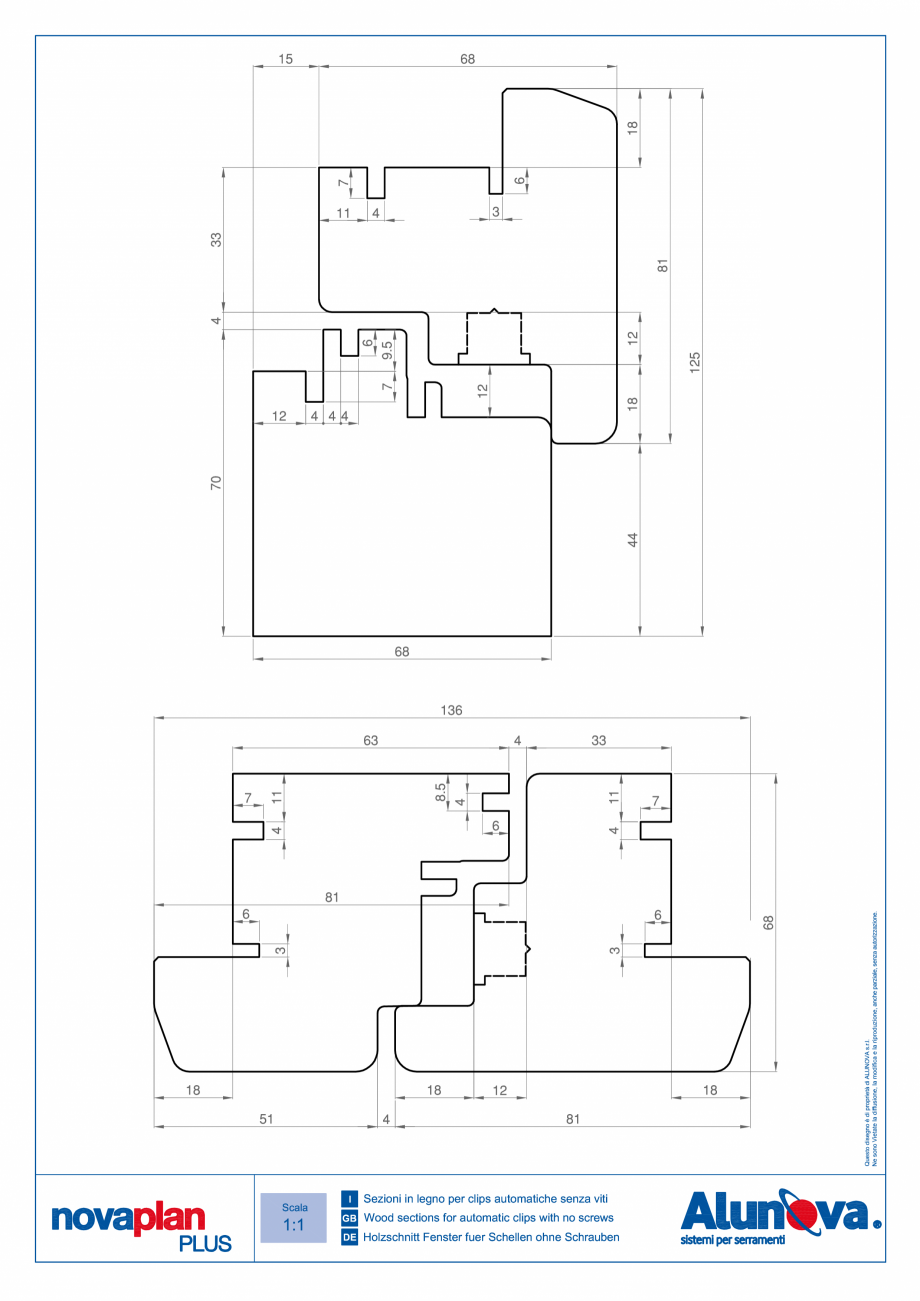 Pagina 3-Ferestre din lemn placate cu aluminiu Alunova NovaPlan Plus Fisa tehnica 