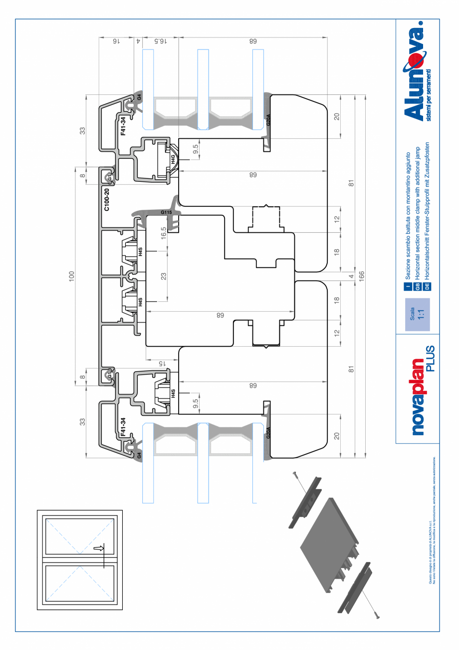 Pagina 11-Ferestre din lemn placate cu aluminiu Alunova NovaPlan Plus Fisa tehnica 