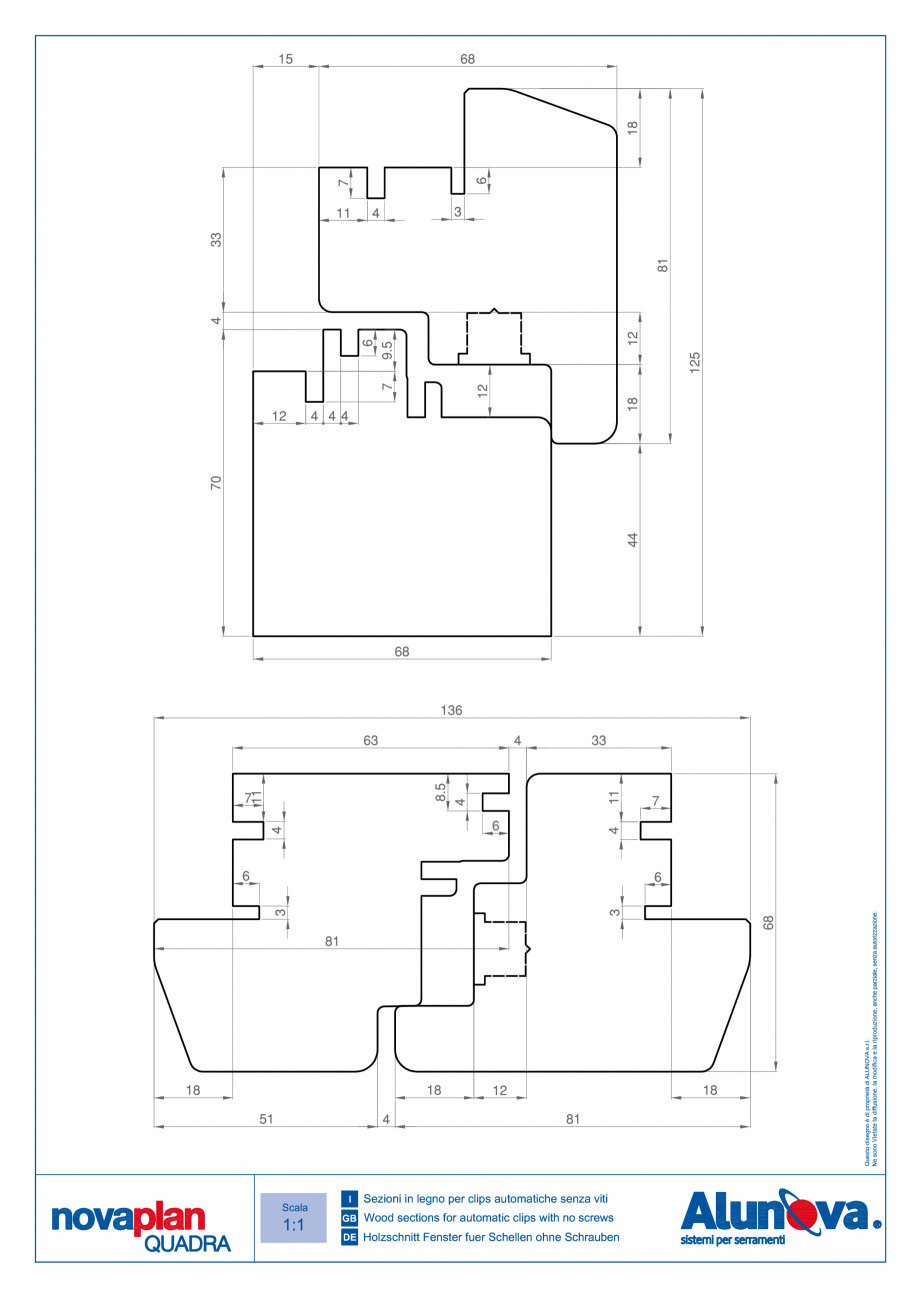 Pagina 3-Ferestre din lemn placate cu aluminiu Alunova NovaPlan Quadra Fisa tehnica 