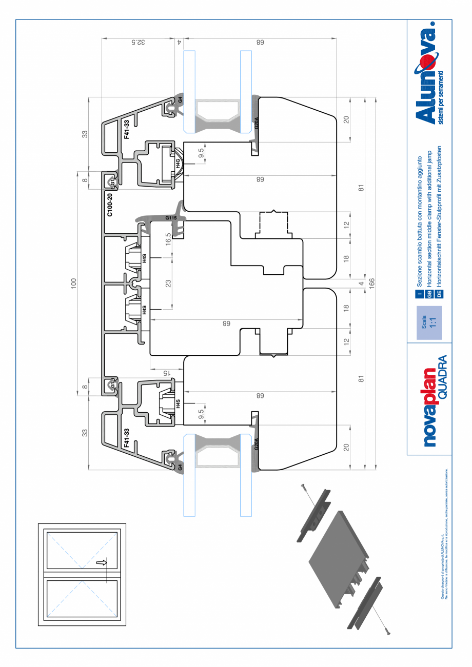 Pagina 11-Ferestre din lemn placate cu aluminiu Alunova NovaPlan Quadra Fisa tehnica 