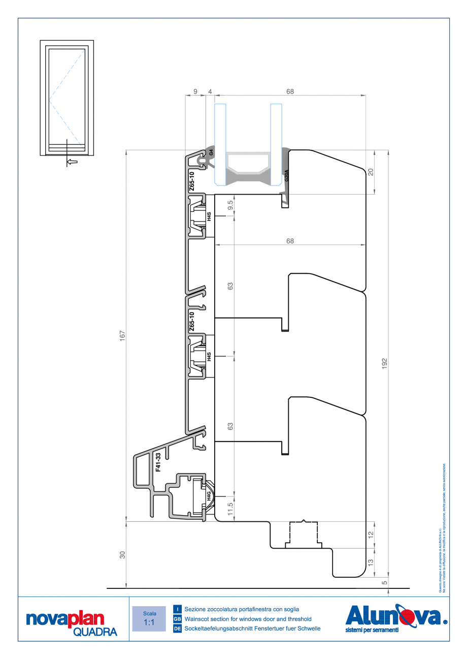 Pagina 12-Ferestre din lemn placate cu aluminiu Alunova NovaPlan Quadra Fisa tehnica 