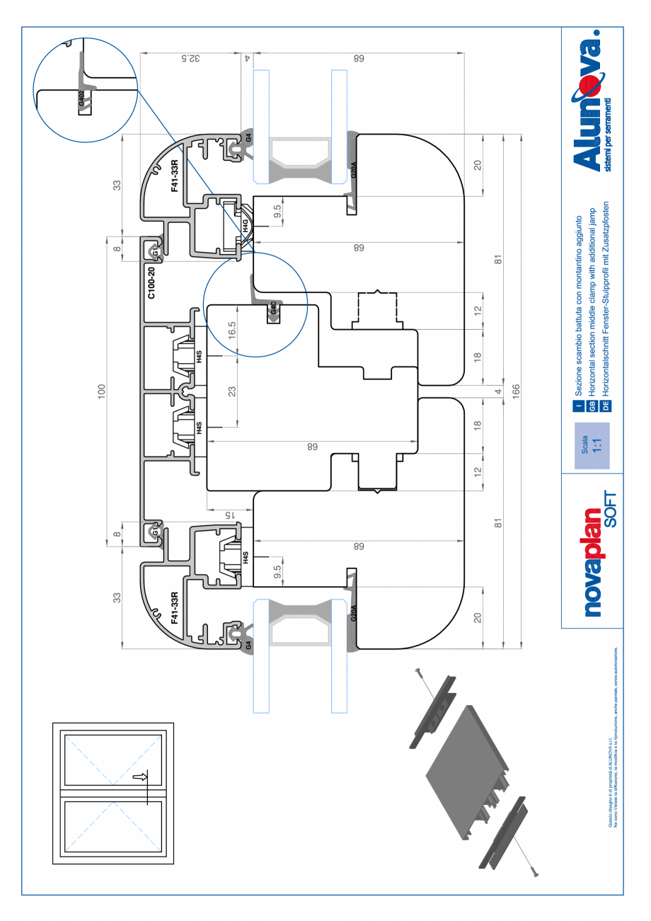 Pagina 10-Ferestre din lemn placate cu aluminiu Alunova NovaPlan Soft Fisa tehnica 