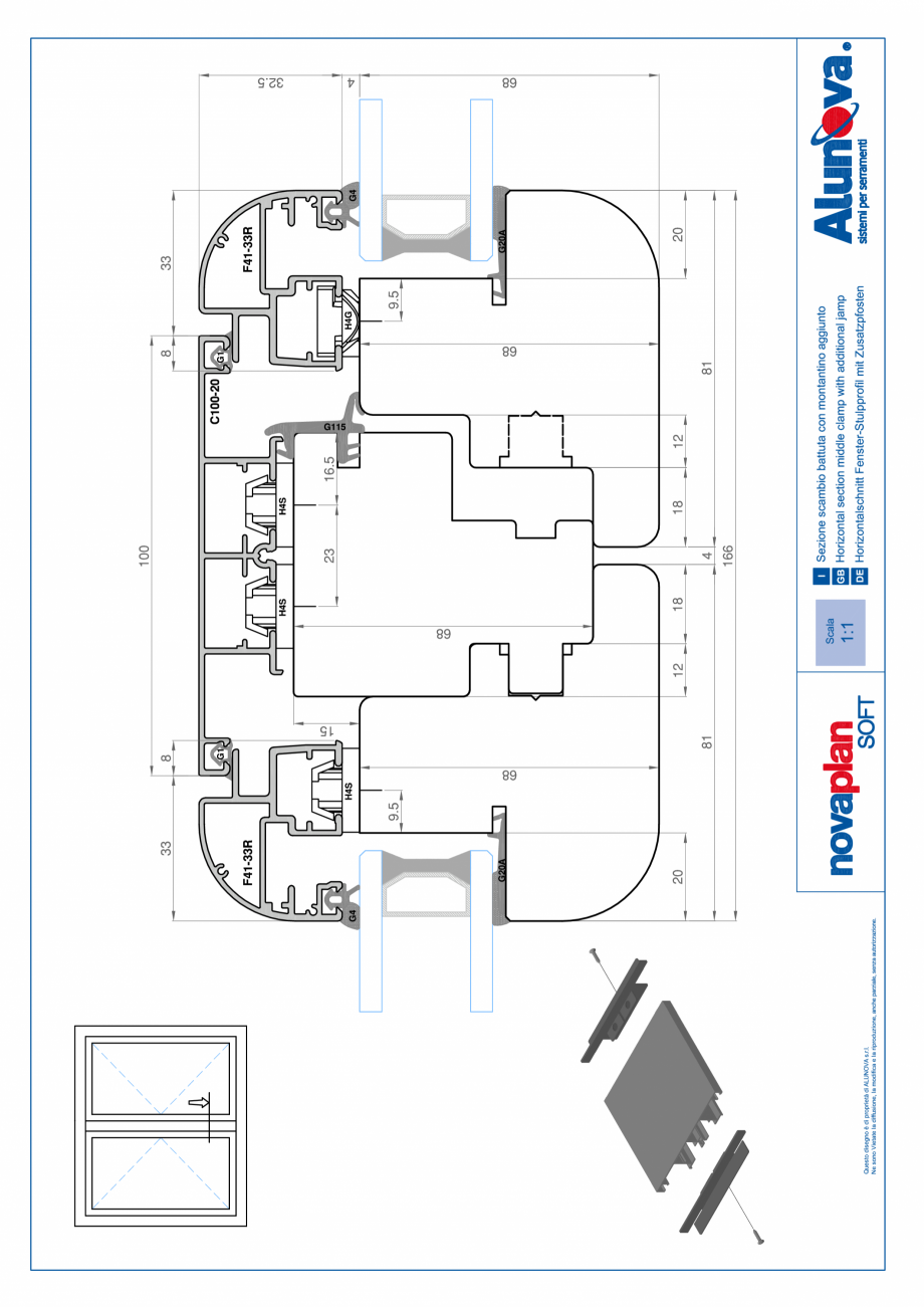 Pagina 11-Ferestre din lemn placate cu aluminiu Alunova NovaPlan Soft Fisa tehnica 