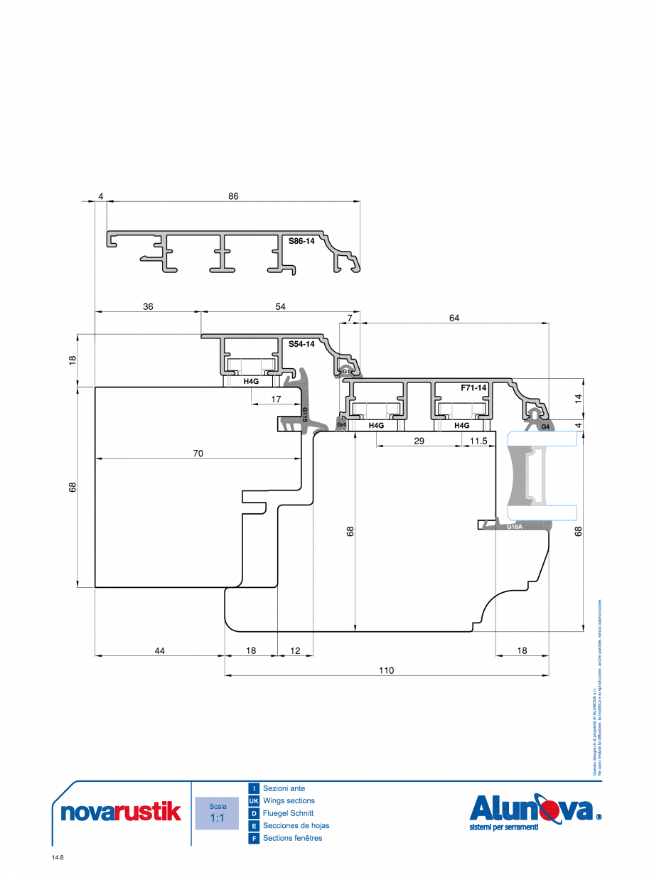 Pagina 8-Ferestre din lemn placate cu aluminiu Alunova NovaRustik Fisa tehnica 
