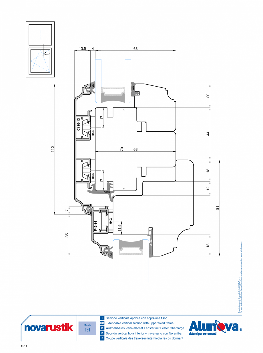 Pagina 14-Ferestre din lemn placate cu aluminiu Alunova NovaRustik Fisa tehnica 