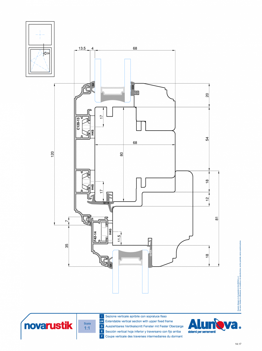 Pagina 17-Ferestre din lemn placate cu aluminiu Alunova NovaRustik Fisa tehnica 