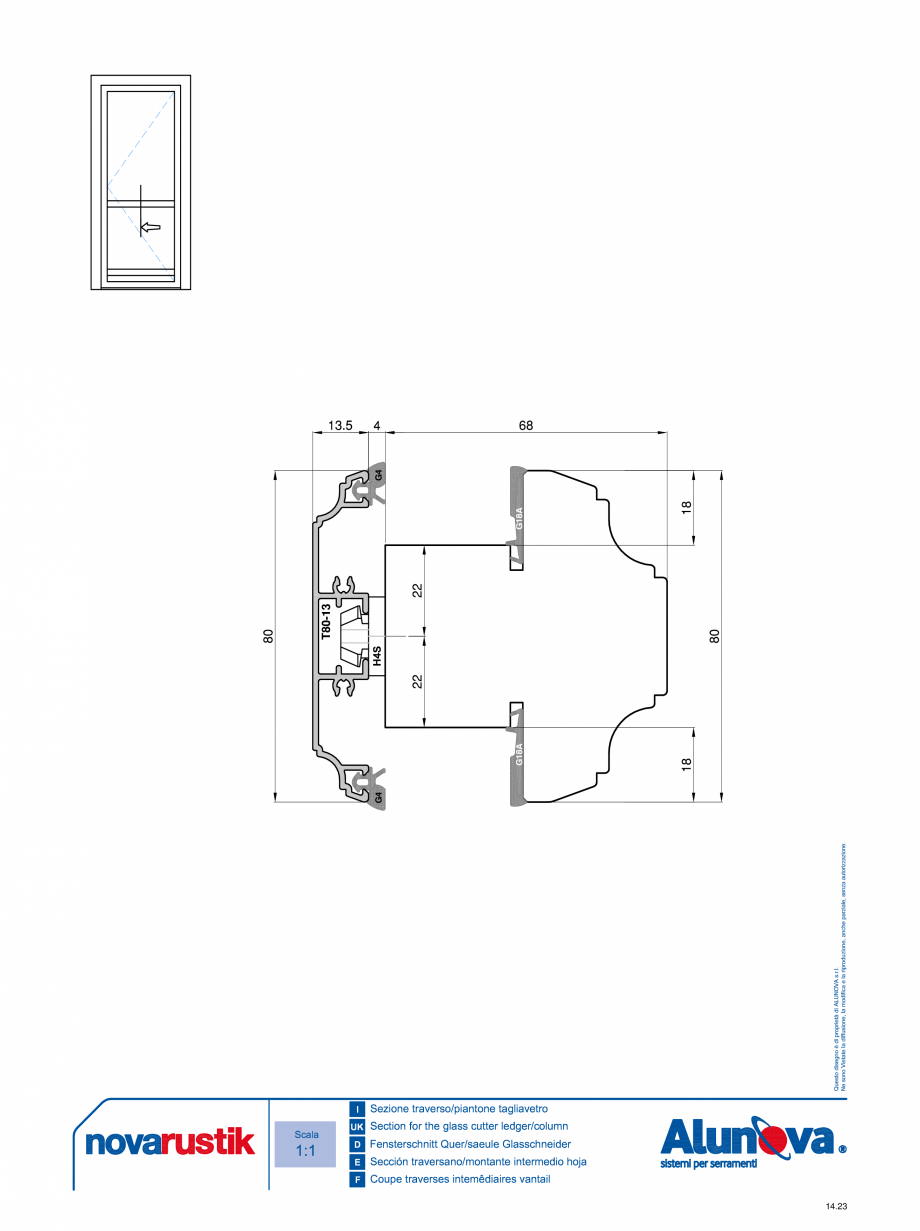 Pagina 23-Ferestre din lemn placate cu aluminiu Alunova NovaRustik Fisa tehnica 