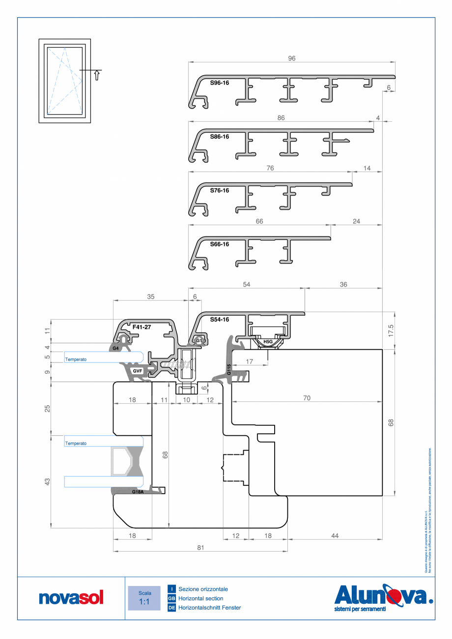 Pagina 5-Ferestre din lemn placate cu aluminiu Alunova NovaSol Fisa tehnica 