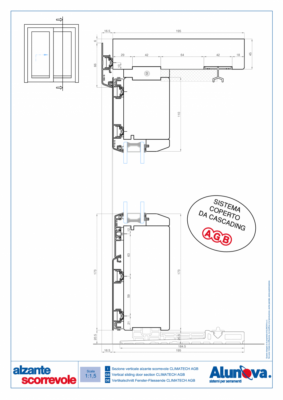 Pagina 4-Ferestre din lemn placate cu aluminiu Alunova NovaSlide Fisa tehnica 