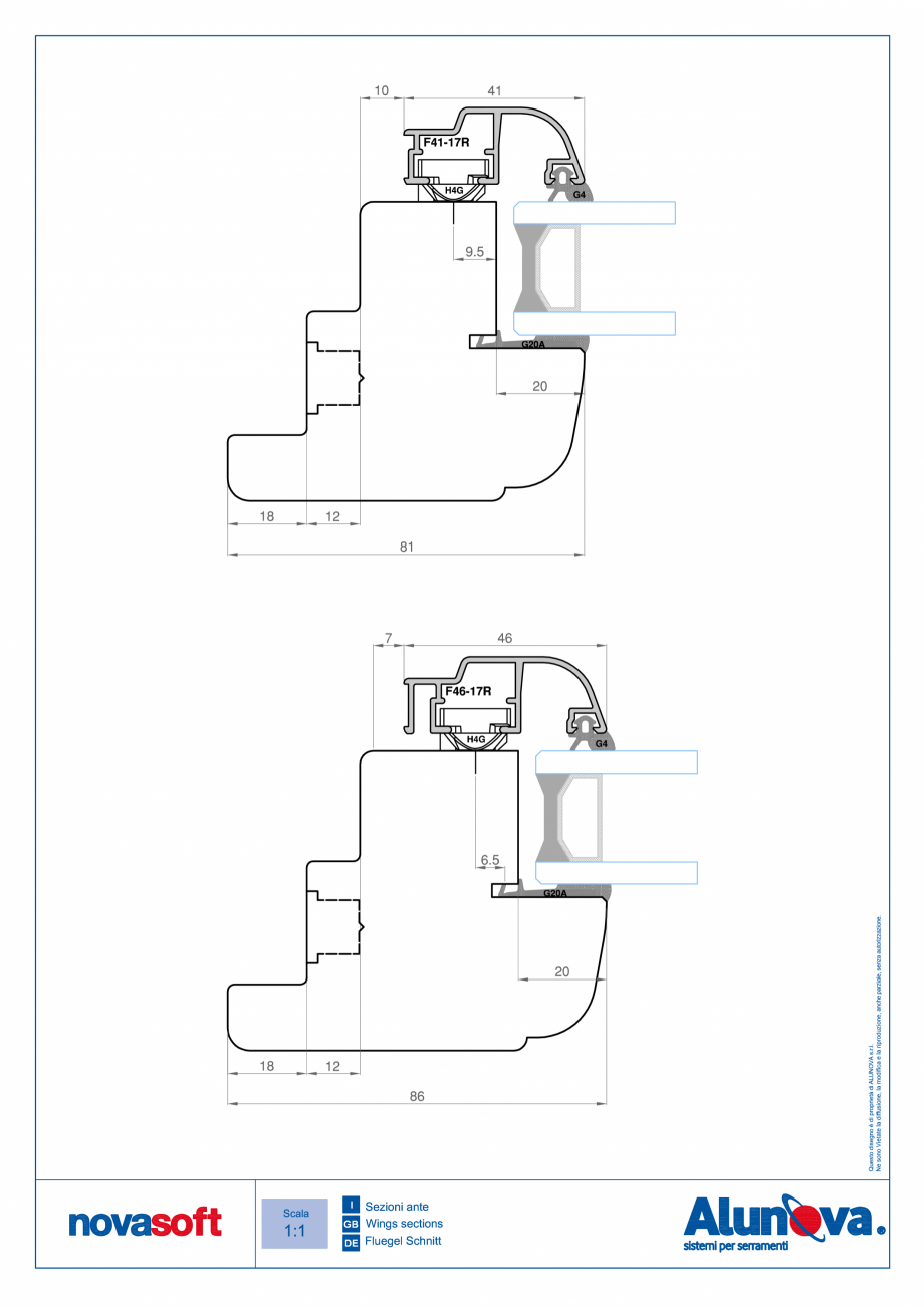 Pagina 7-Ferestre din lemn placate cu aluminiu Alunova NovaSoft Fisa tehnica 