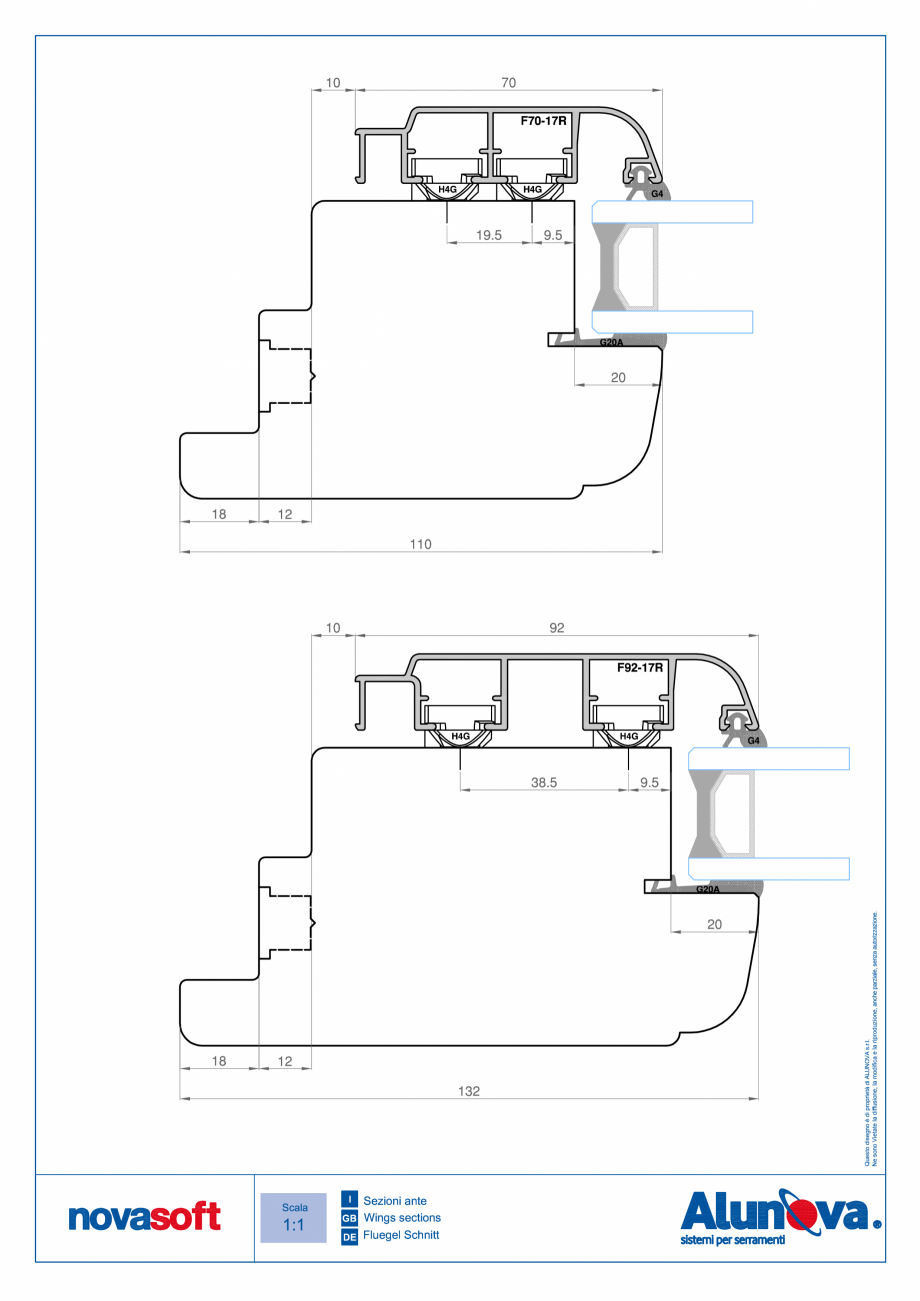 Pagina 9-Ferestre din lemn placate cu aluminiu Alunova NovaSoft Fisa tehnica 