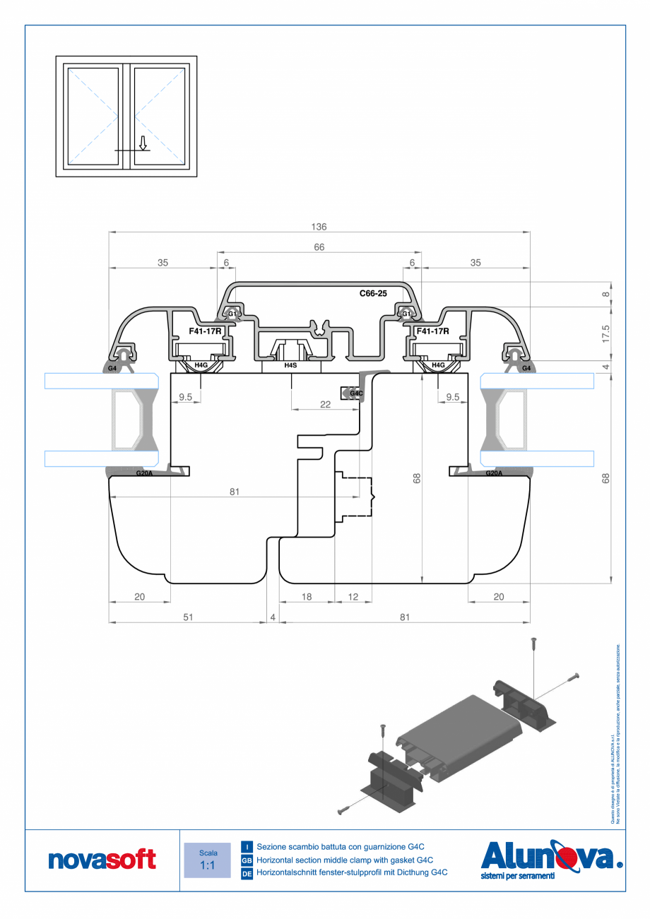 Pagina 11-Ferestre din lemn placate cu aluminiu Alunova NovaSoft Fisa tehnica 