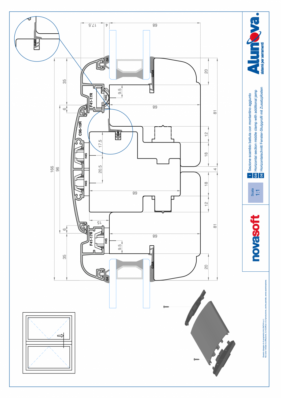 Pagina 13-Ferestre din lemn placate cu aluminiu Alunova NovaSoft Fisa tehnica 