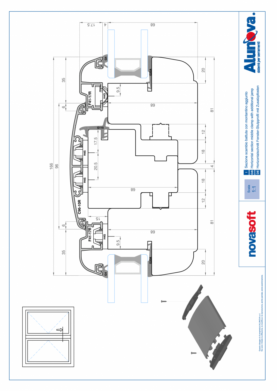 Pagina 14-Ferestre din lemn placate cu aluminiu Alunova NovaSoft Fisa tehnica 