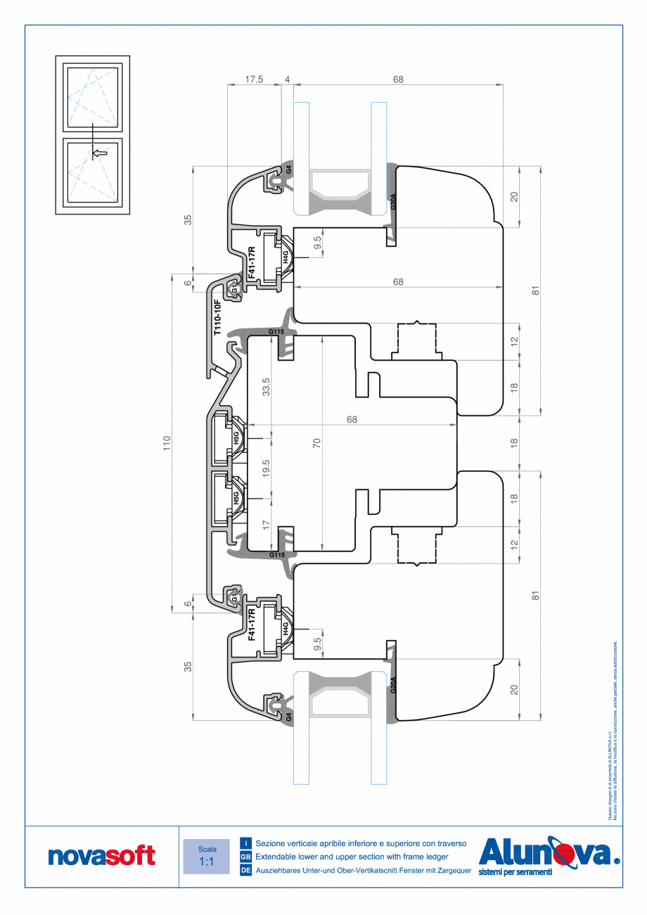 Pagina 22-Ferestre din lemn placate cu aluminiu Alunova NovaSoft Fisa tehnica 