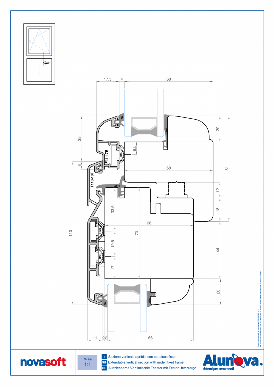 Pagina 23-Ferestre din lemn placate cu aluminiu Alunova NovaSoft Fisa tehnica 