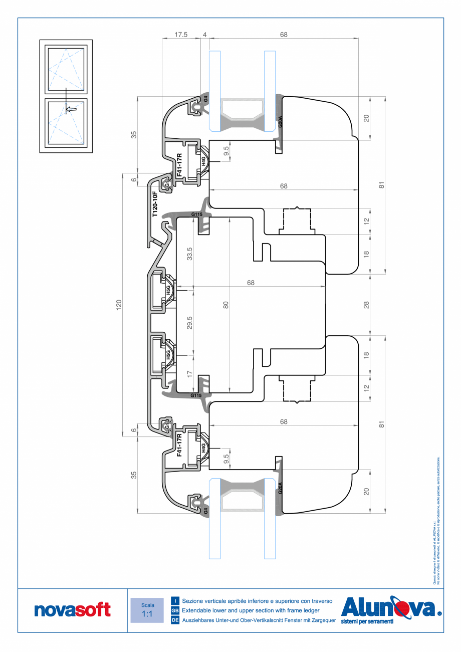 Pagina 25-Ferestre din lemn placate cu aluminiu Alunova NovaSoft Fisa tehnica 